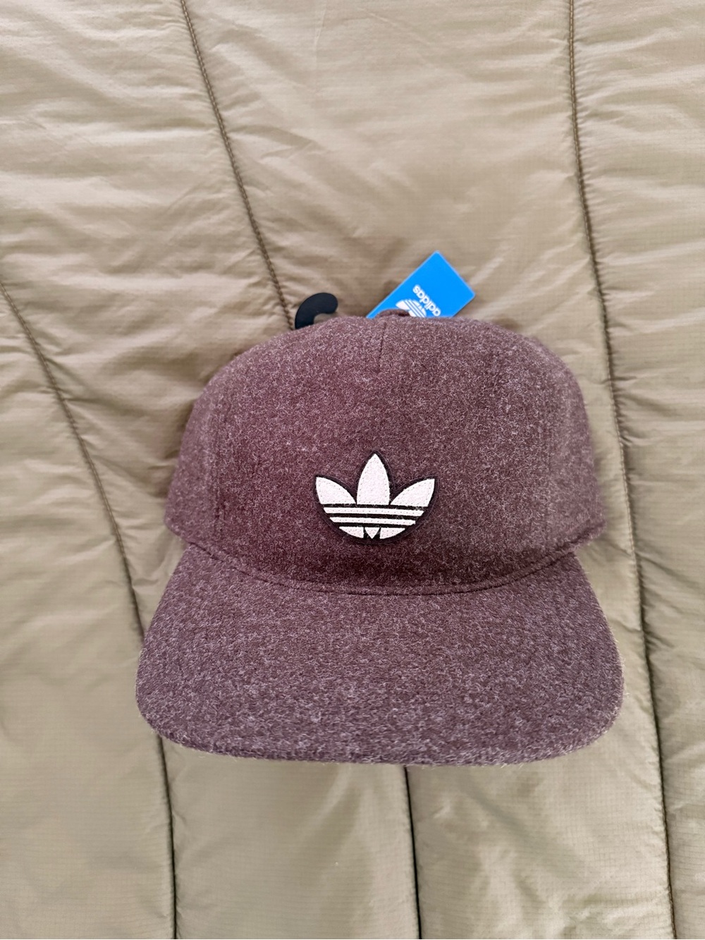 adidas Men’s Brown Wool Adjustable Cap